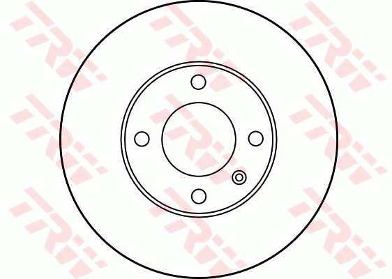 TRW Brake Rotor Single 239mm Front DF1518S