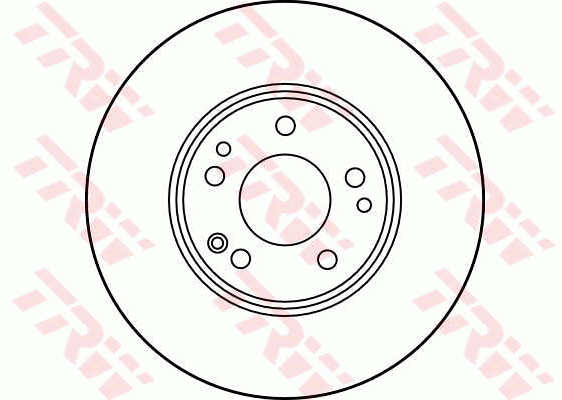 TRW Brake Rotor Single 295mm Front DF1598S