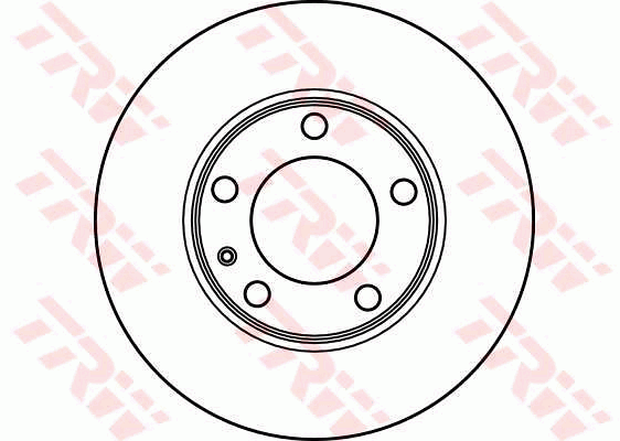 TRW Brake Rotor Single 282mm Front DF2553S