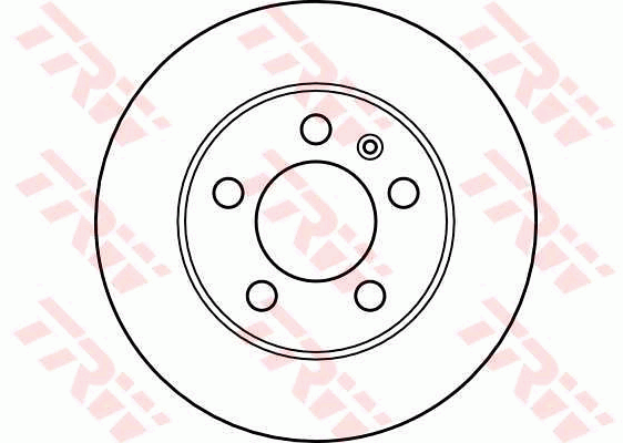 TRW Brake Rotor Single 239mm Rear DF4052S
