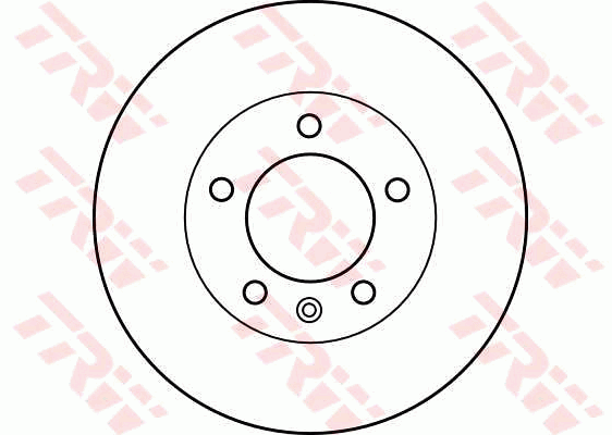 TRW Brake Rotor Single 305mm Rear DF4234S