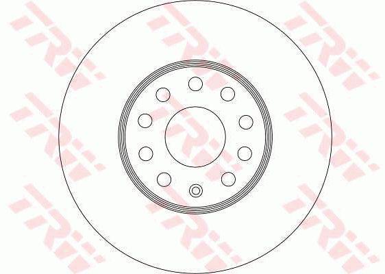 TRW Brake Rotor 288mm Front DF4295S