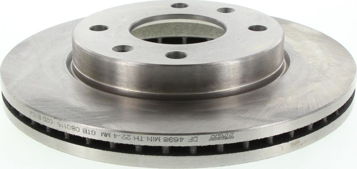 TRW Brake Rotor 257mm Front DF4698S