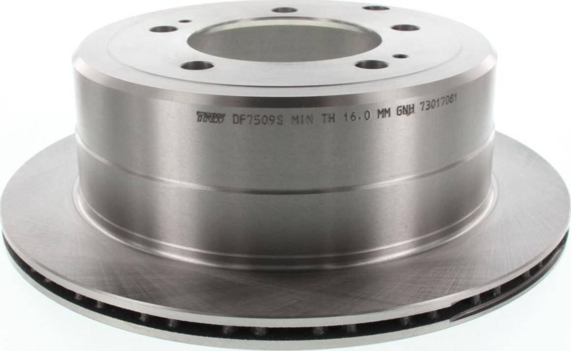 TRW Brake Rotor 335mm Rear DF7509S