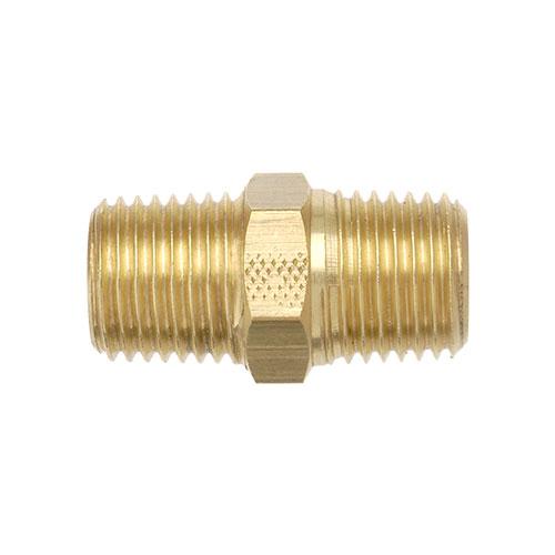 TubeFit Hexagon Joiner Brass 1/2" BSPT M 01027-08
