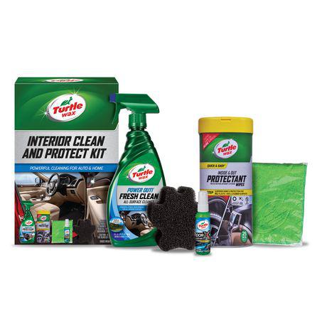 Turtle Wax Power Out Interior Clean & Protection 5pc Kit
