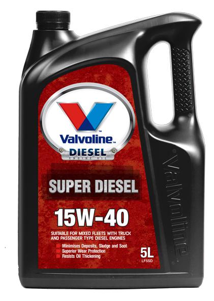 Valvoline Diesel Engine Oil Super Diesel 15W-40 5L 1079.05