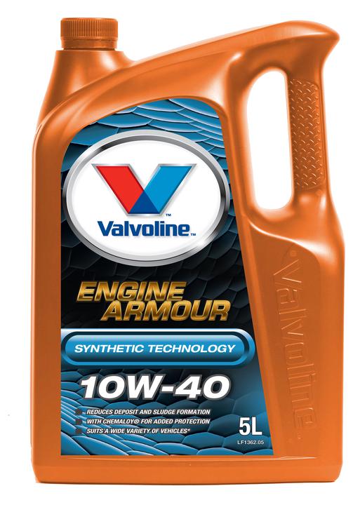 Valvoline Semi Synthetic Engine Armour Engine Oil 10W-40 5L