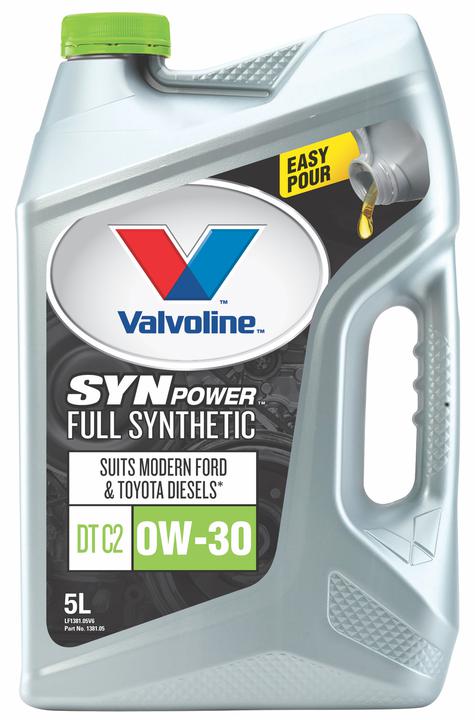 Valvoline Full Synthetic SynPower DT C2 Engine Oil 0W-30 5L 1381.05