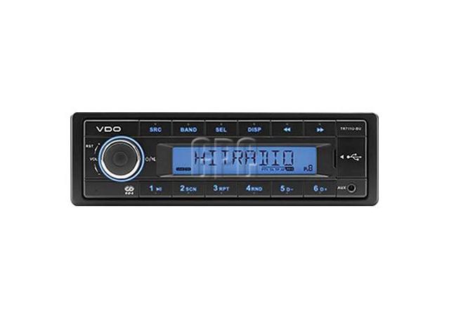 VDO Radio Tuner 12V 4x41W w/AM/FM/USB/AUX/MP3/WMA 101.270