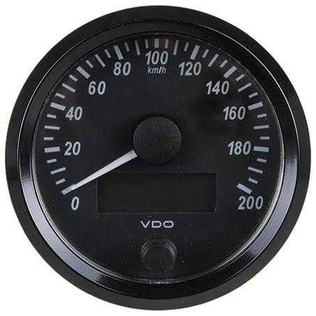 VDO Speedometer 0-200km 80mm Round A2C3832940030
