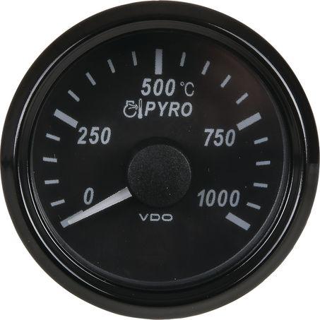 VDO Pyrometer Analogue 0-1000deg C 52mm Round A2C3833050030