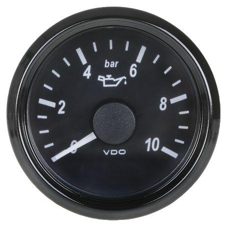 VDO Oil Pressure Gauge 0-10Bar 52mm Round A2C3833170030