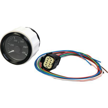 VDO Cylinder Head Temperature Gauge Elec 150-400deg F 52mm Round A2C3833530030