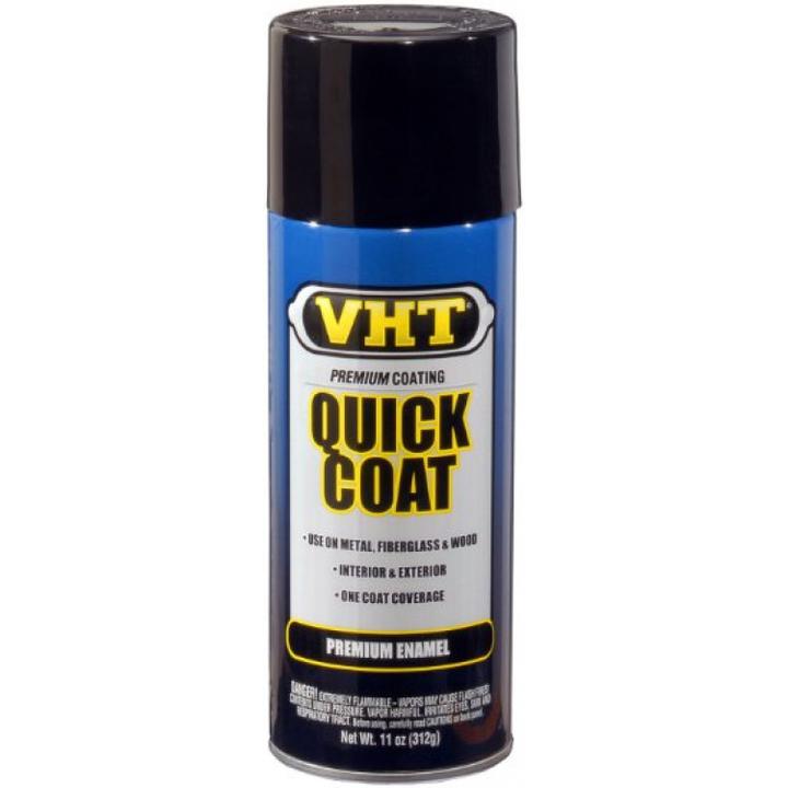 VHT Aerosol Spray Quick Coat Flat Black 312g SP510