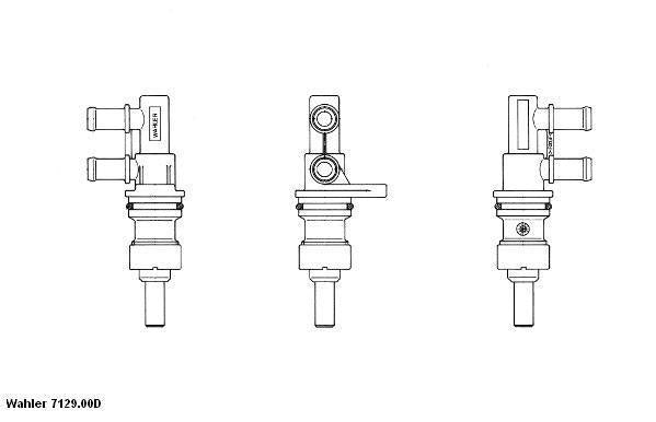 WAHLER Thermostat 7129.00D