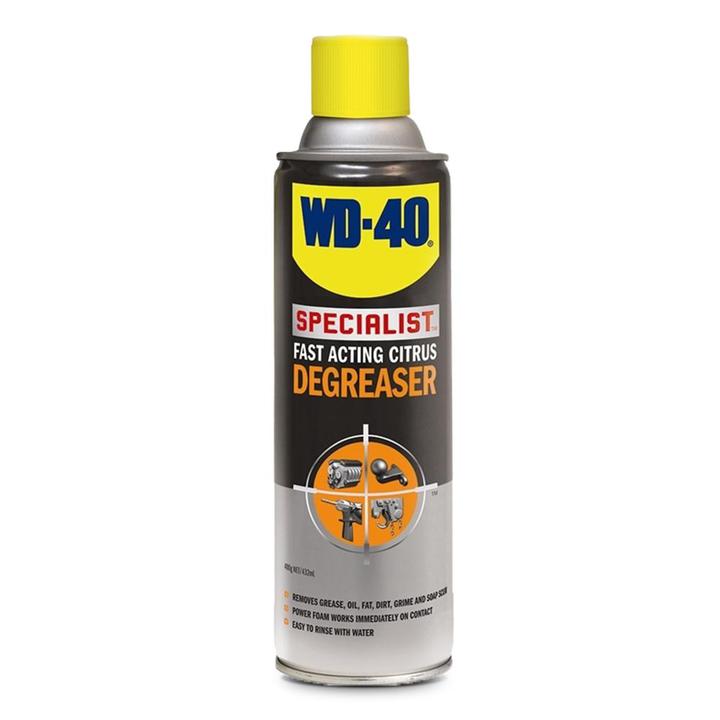 WD-40 Specialist Fast Acting Citrus Degreaser Aerosol Spray 400g 21003