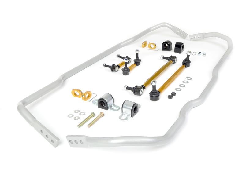 Whiteline BWK002 Sway Bar Kit Front & Rear 24mm fits Audi A3 8P & Mk5/6 Golf