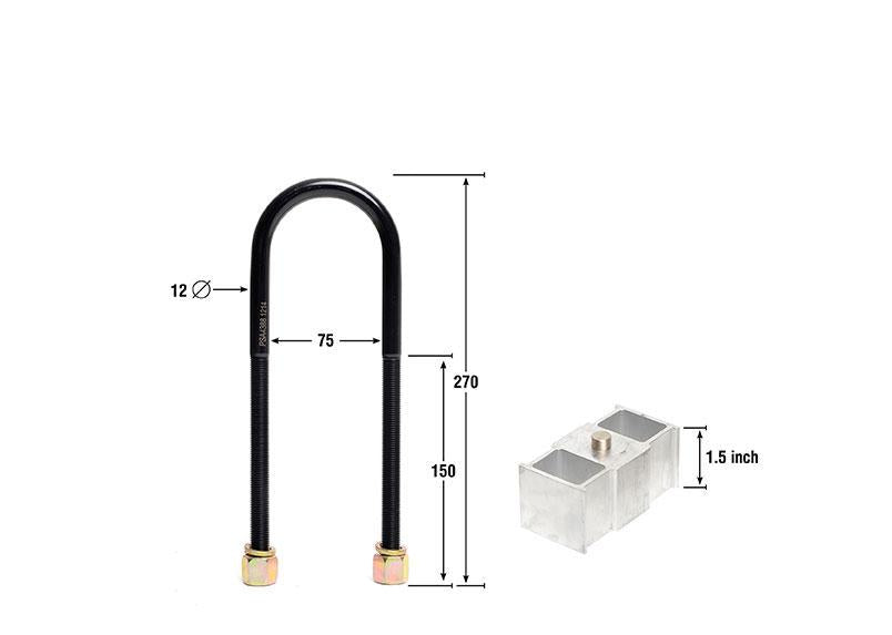 Whiteline KLB112-20 Lowering Blocks 2.0