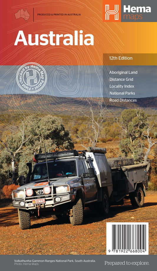 HEMA Australia Large Map