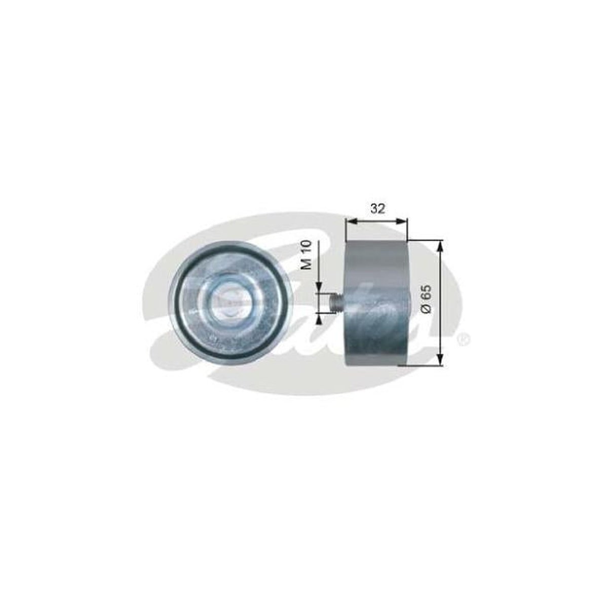 Gates ABDS Idler Pulley 36196