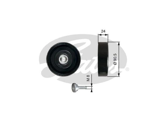 Gates ABDS Idler Pulley 36251