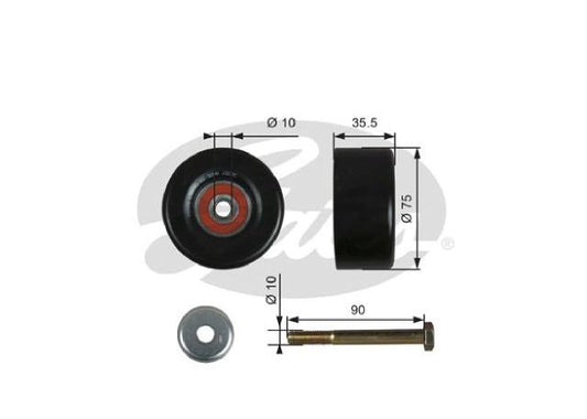 Gates ABDS Idler Pulley 36357