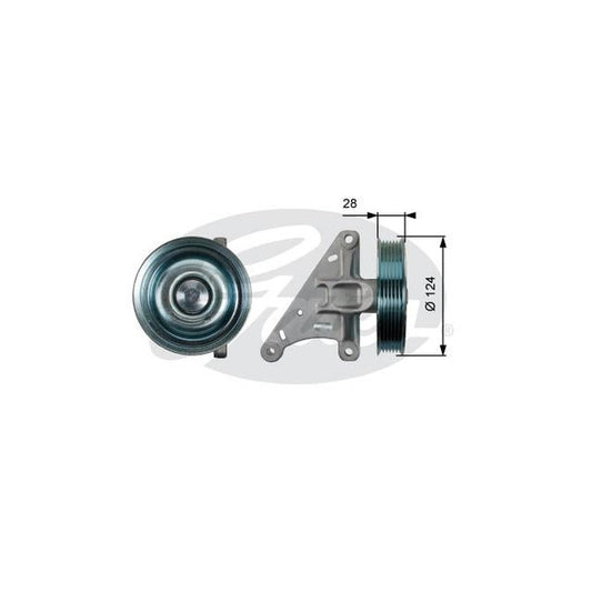 Gates Engine Idler Pulley 36427