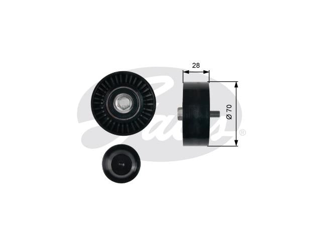 Gates Engine Idler Pulley 36430