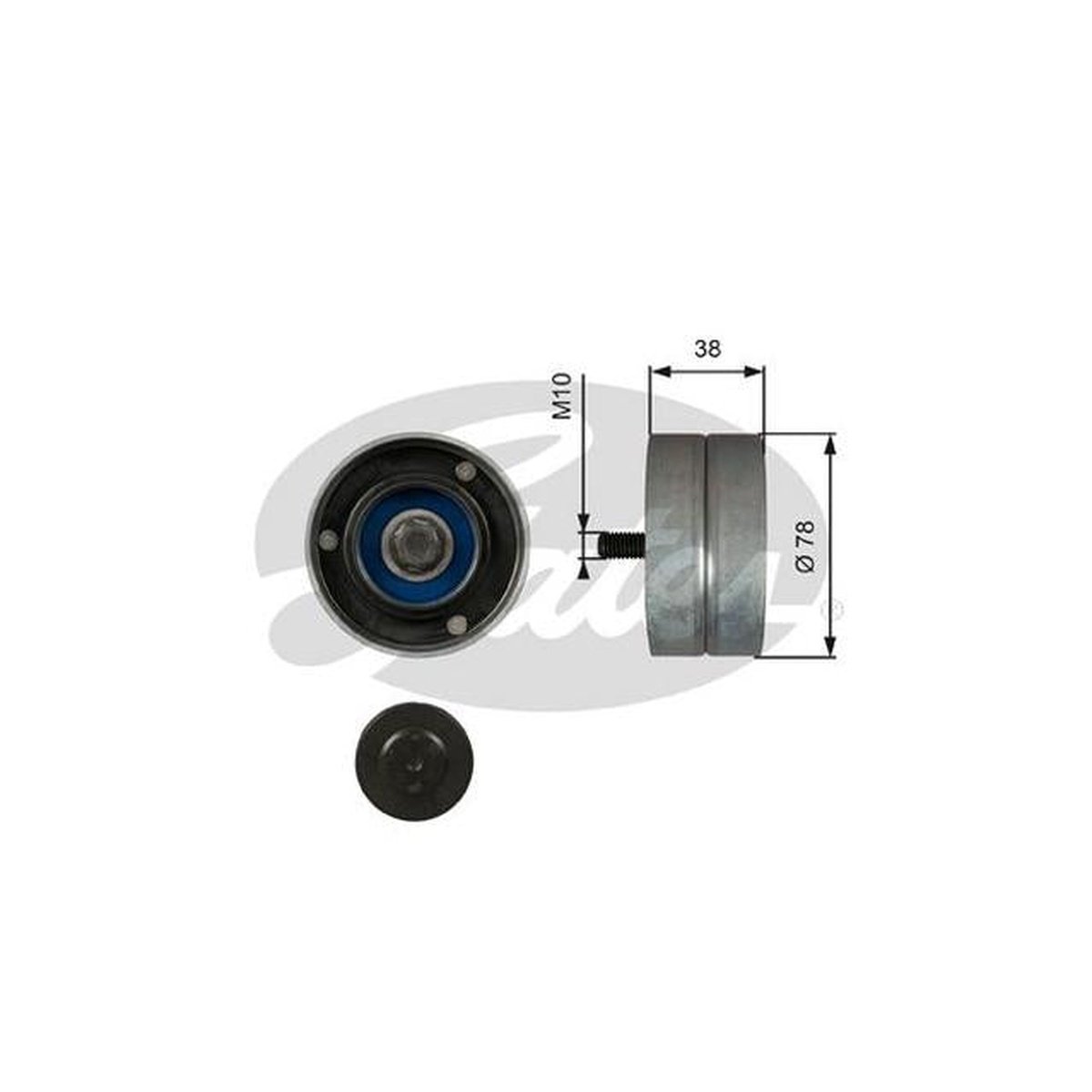 Gates ABDS Idler Pulley 36529