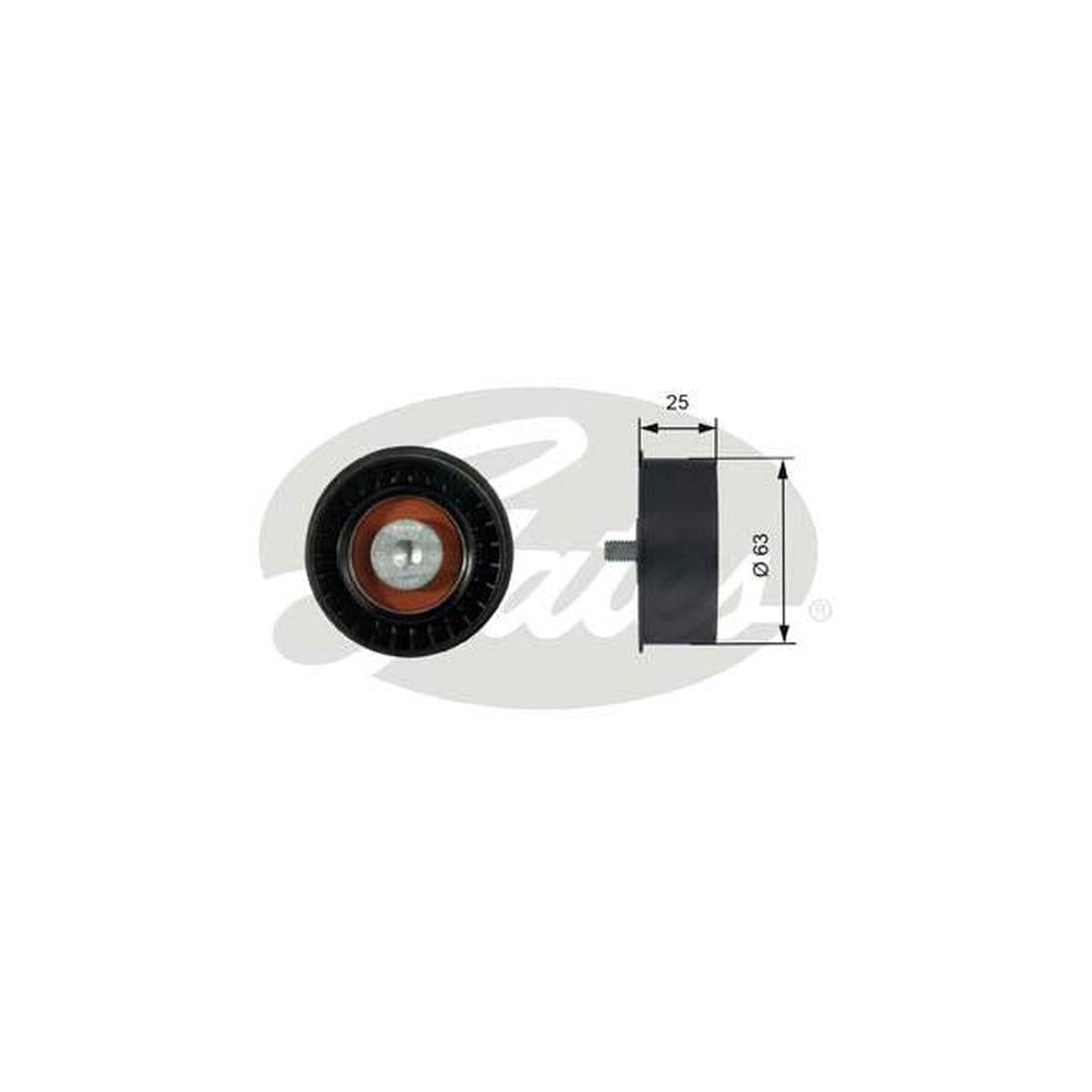 Gates Timing Belt Idler Pulley T42077