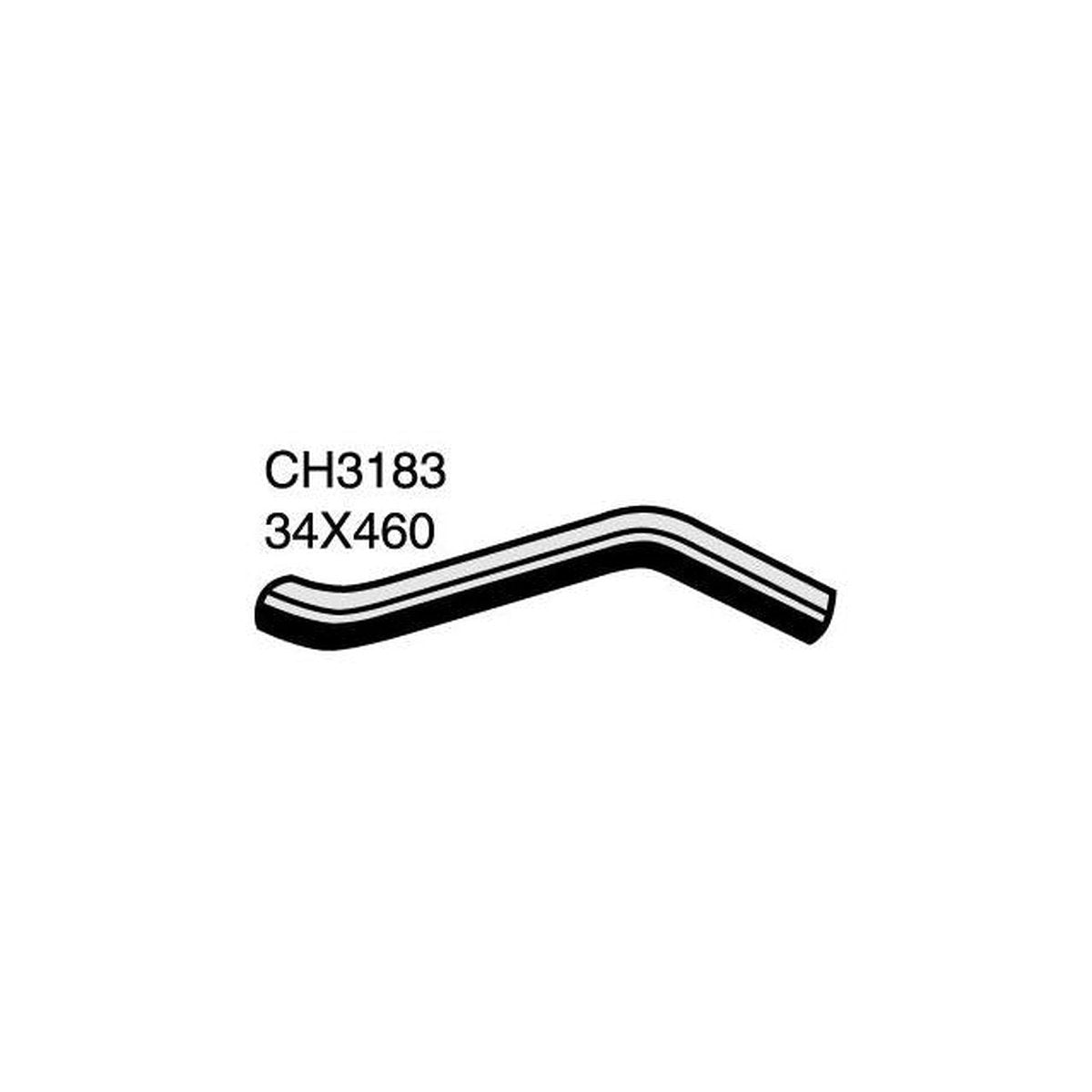 Mackay Top Radiator Hose CH3183