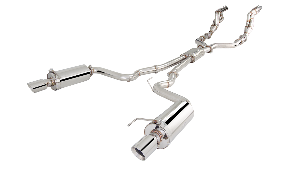 XFORCE Cat Back Exhaust Stainless Steel fits Ford Mustang 5.0L Aus Spec 2015+
