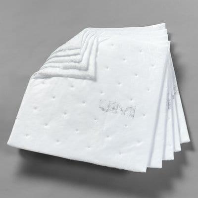 3M Sorbent Pads Oil & Petroleum (Pack of 50) 70070405793