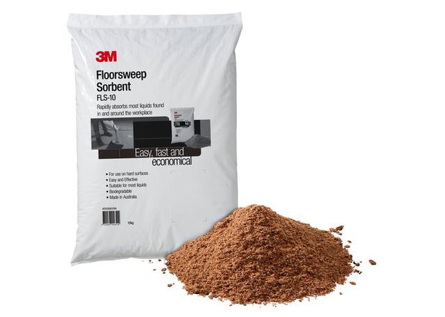 3M Floorsweep Biodegradable Sorbent FLS-10 10kg AT010583766