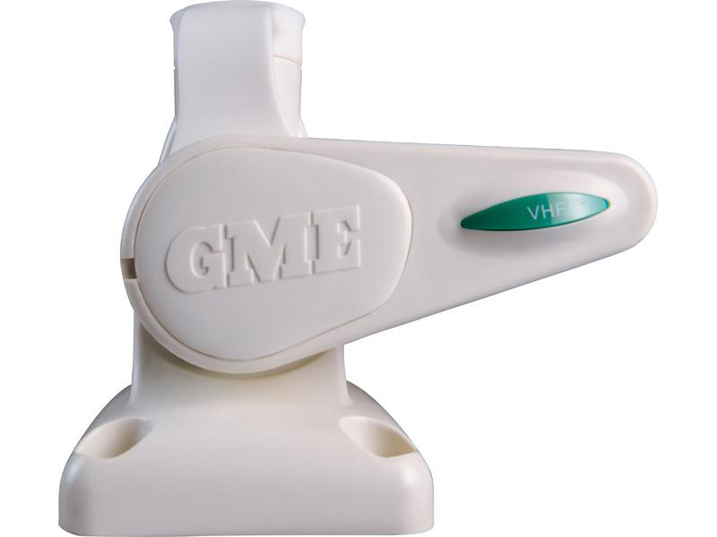 GME Single Swivel Antenna Base White
