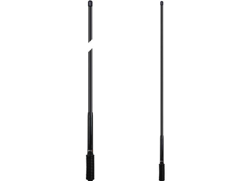 GME UHF CB Spring Base Fibreglass Radome Antenna 6.6dB 1100mm Black AE4703B