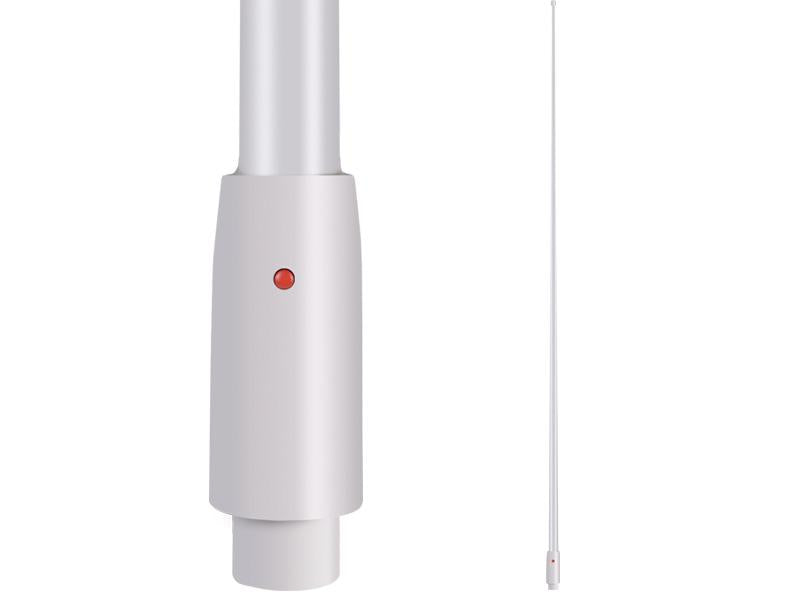GME 27MHZ Detachable Whip White 1.2m