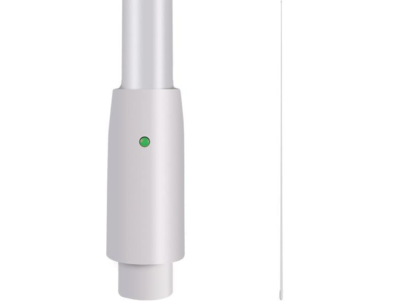 GME VHF Detachable Whip White 2.4m
