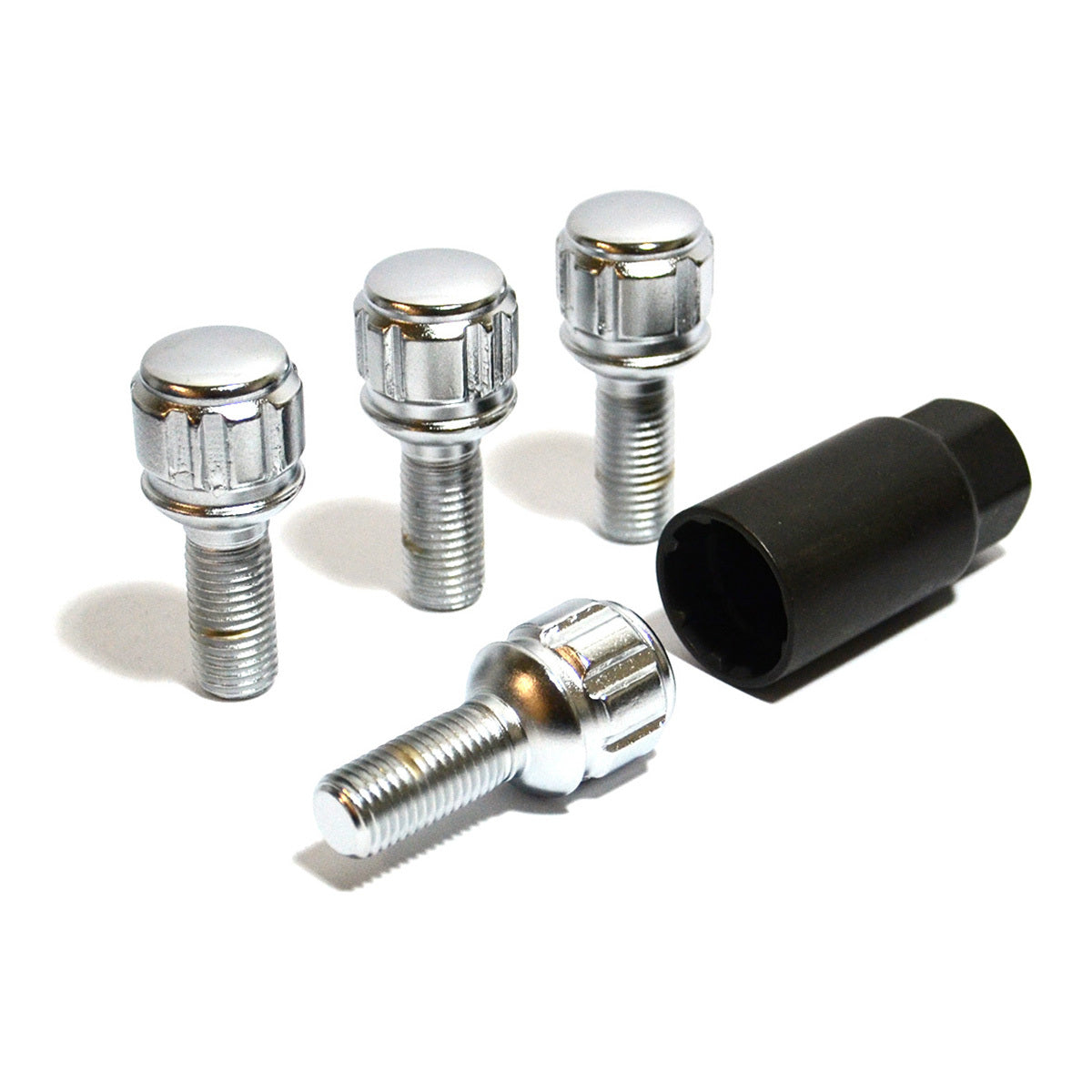 SAAS Locking Wheel Bolts Ball Seat M14x1.5 (4 Pack) 90389