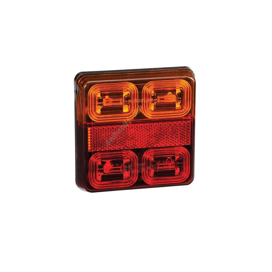 Narva LED Slimline Rear Combination Lamp 12V with Reflector 100x100mm 93530