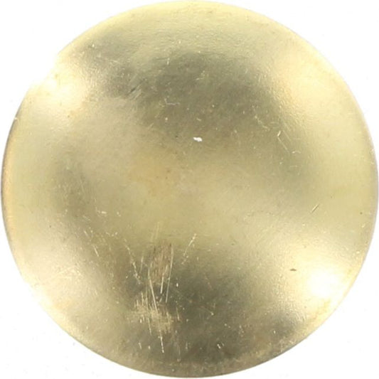 Kelpro Welch Plug Dome 1-1/8in. Brass RBD1018