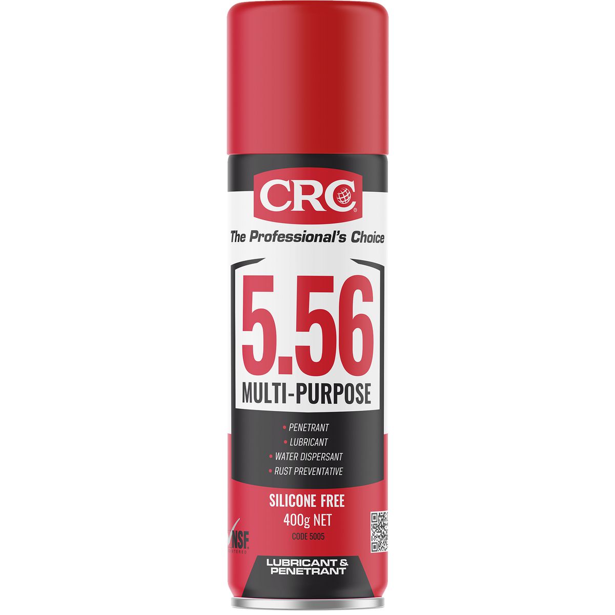 CRC 5-56 Multi-Purpose Lubricant Aerosol Spray 400g