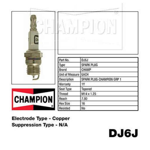 Champion GRP 1 Spark Plug DJ6J