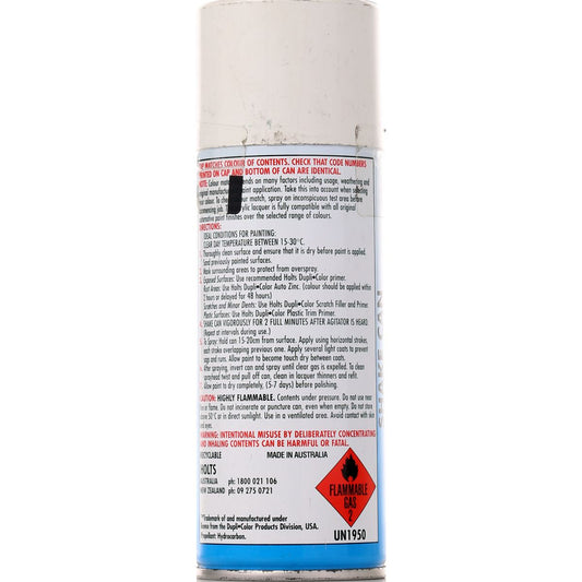 Dupli-Color Automotive Aerosol Spray Paint Ultra White 150g DSF05