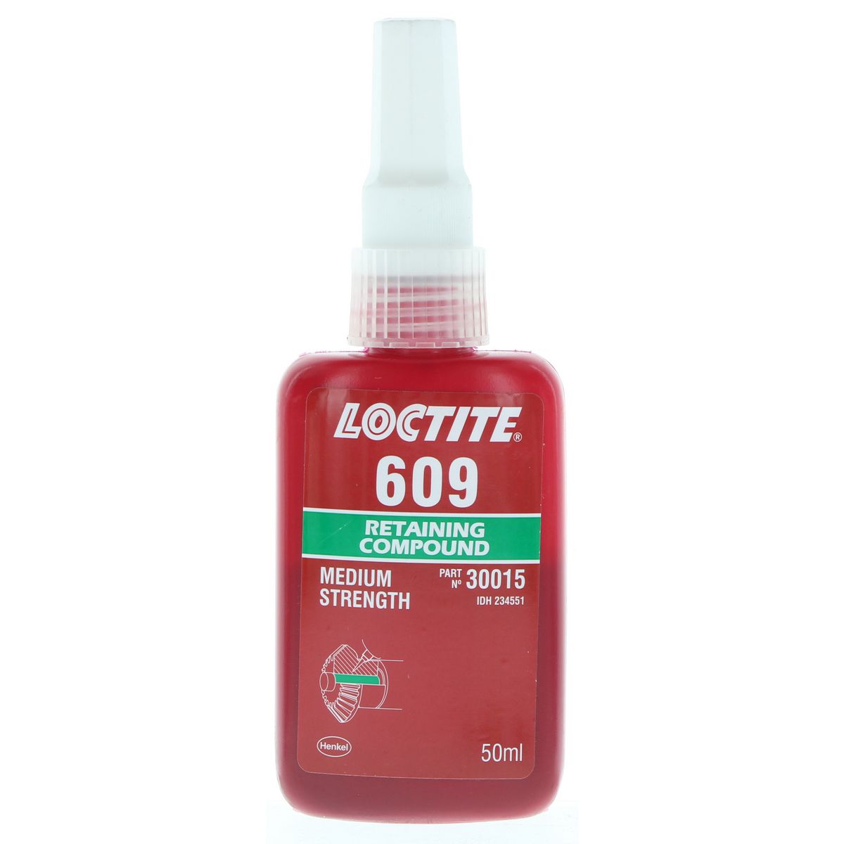 Loctite 609 Retaining Compound Medium 50ml 30015