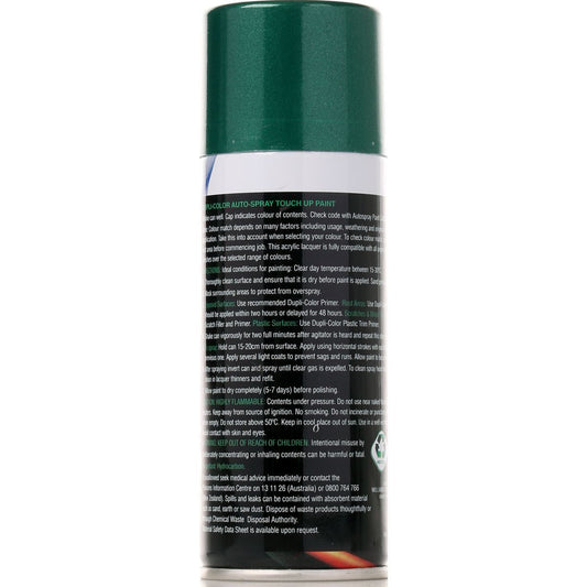 Dupli-Color Automotive Aerosol Spray Paint Emerald Green 150g DSF39