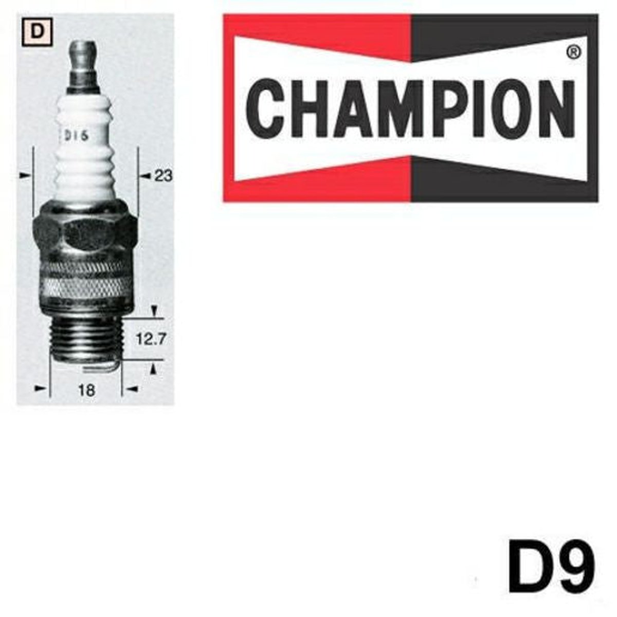 Champion GRP 3 Spark Plug D9