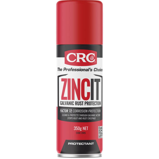 CRC ZINC IT Galvanic Rust Protection Aerosol Spray 300g