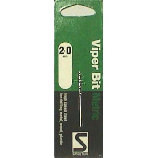 Sutton Jobber Drill Bit Viper HSS 2x49mm S/P HSP200